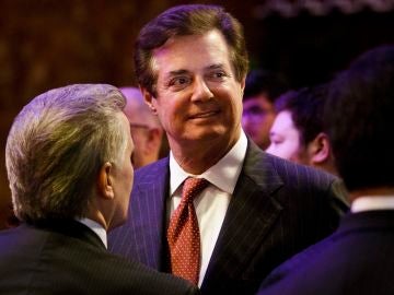 El exjefe de campaña del presidente Donald Trump, Paul Manafort. 