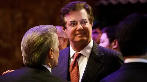 El exjefe de campaña del presidente Donald Trump, Paul Manafort. El exjefe de campaña del presidente Donald Trump, Paul Manafort.