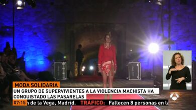 Un grupo de supervivientes a la violencia machista conquista las pasarelas de moda