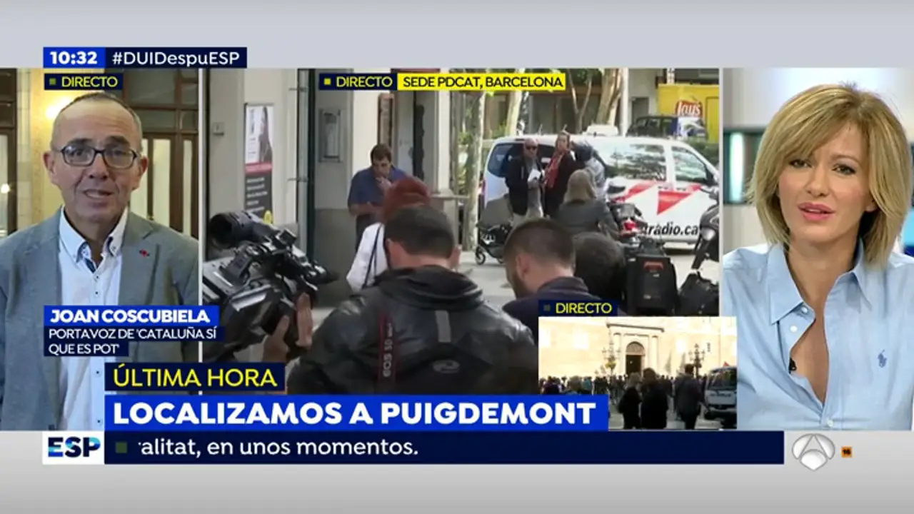 Joan Coscubiela: "Pensar que una votación secreta permite que la gente vote de manera distinta en un grupo es una barbaridad"