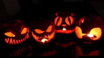 NUESTRAS CALABAZAS DE HALLOWEEN 2017