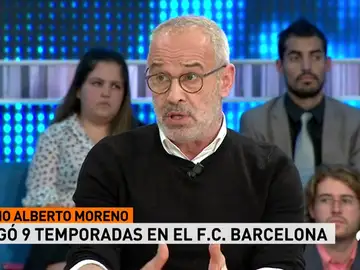 Julio Alberto, exjugador del Barcelona: "Esta directiva ha politizado el club" Julio Alberto, exjugador del Barcelona: "Esta directiva ha politizado el club"