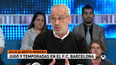 Julio Alberto, exjugador del Barcelona: 
