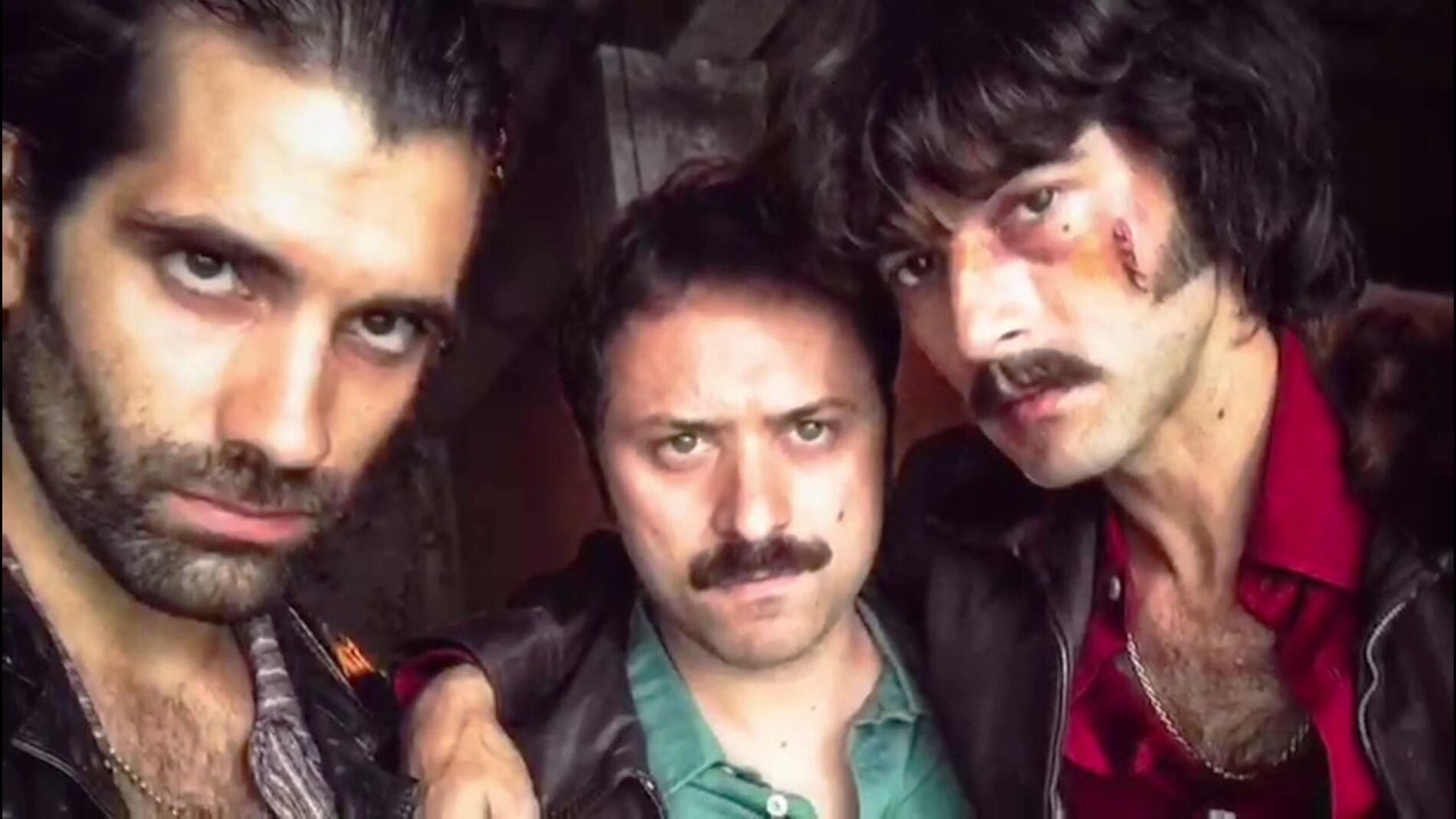 Los actores de 'Fari&ntilde;a' celebran el Halloween m&aacute;s terror&iacute;fico en busca de Javier Rey