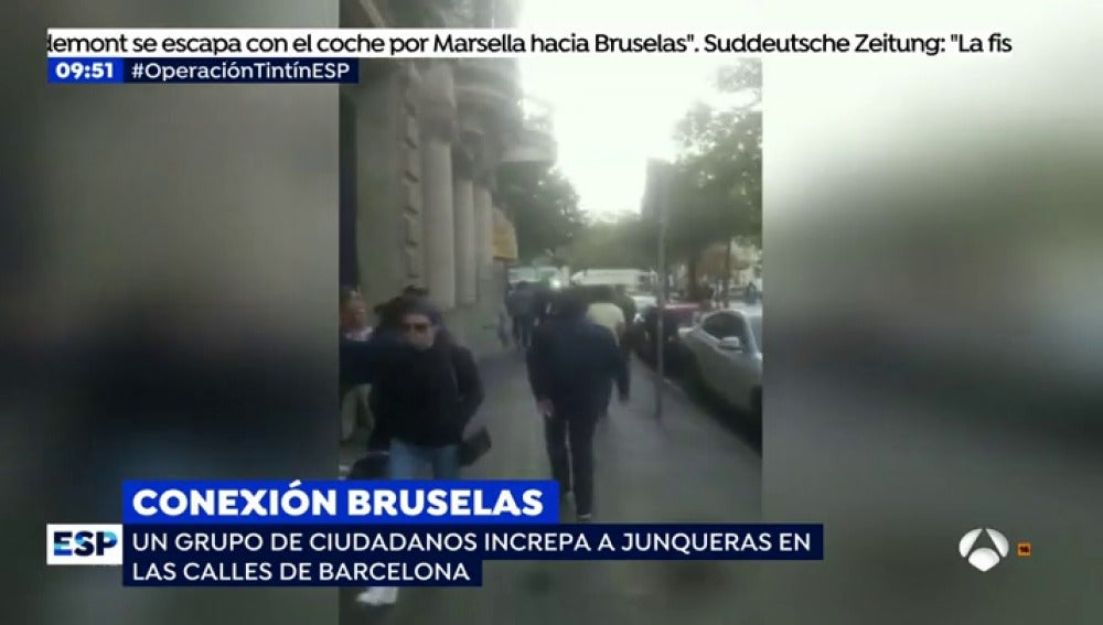 Increpan a Junqueras en Barcelona