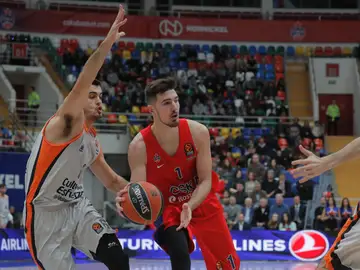 Nando de Colo, en acción ante Valencia Basket Nando de Colo, en acción ante Valencia Basket