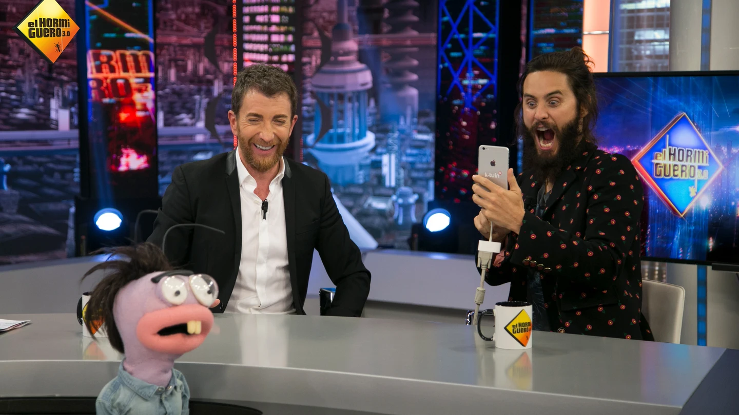 'Trancas y Barrancas ponen a prueba el español de Jared Leto JARED LETO EN 'EL HORMIGUERO 3.0
