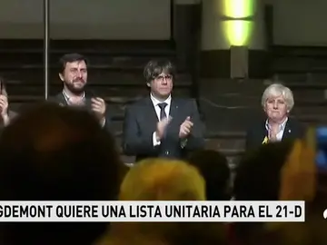 Los partidos independentistas exploran entre presiones fórmulas unitarias para las elecciones del 21 de diciembre Los partidos independentistas exploran entre presiones fórmulas unitarias para las elecciones del 21 de diciembre