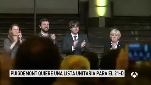 Los partidos independentistas exploran entre presiones fórmulas unitarias para las elecciones del 21 de diciembre Los partidos independentistas exploran entre presiones fórmulas unitarias para las elecciones del 21 de diciembre