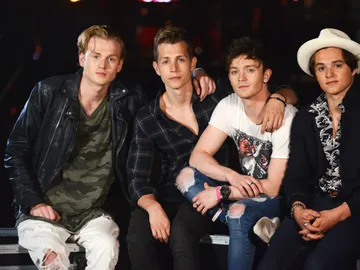 La banda británica The Vamps La banda británica The Vamps