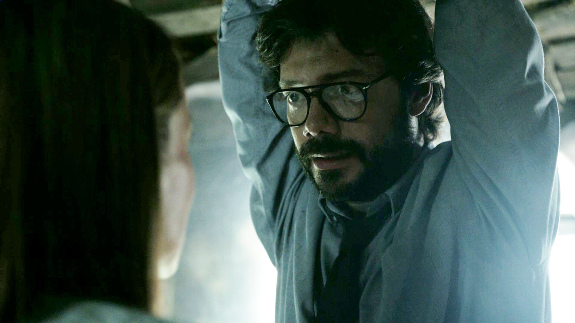 El Profesor, sin salida, declara su amor ante el coraz&oacute;n roto de Raquel