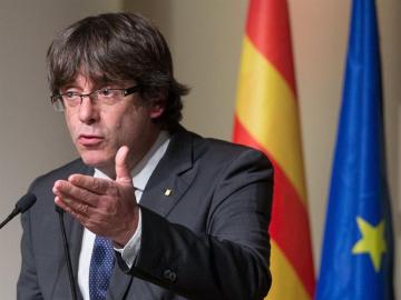 El expresidente de la Generalitat catalana, Carles Puigdemont