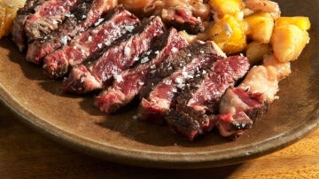 Carnes maduradas espectaculares en Ca Joan.