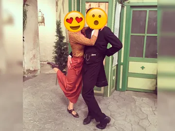 El divertido y romántico posado de Marta Tomasa y Jordi Coll El divertido y romántico posado de Marta Tomasa y Jordi Coll