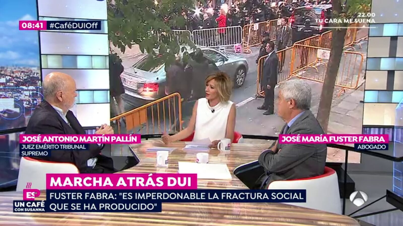 Martín Pallín, juez emérito del TS: 