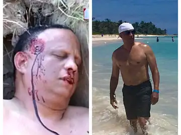 Fotografías publicadas por Ramón Sosa de su asesinato fingido Fotografías publicadas por Ramón Sosa de su asesinato fingido
