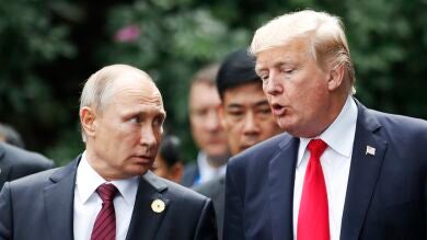 Putin y Trump hablan por teléfono sobre la situación en Corea del Norte y las relaciones bilaterales entre EEUU y Rusia