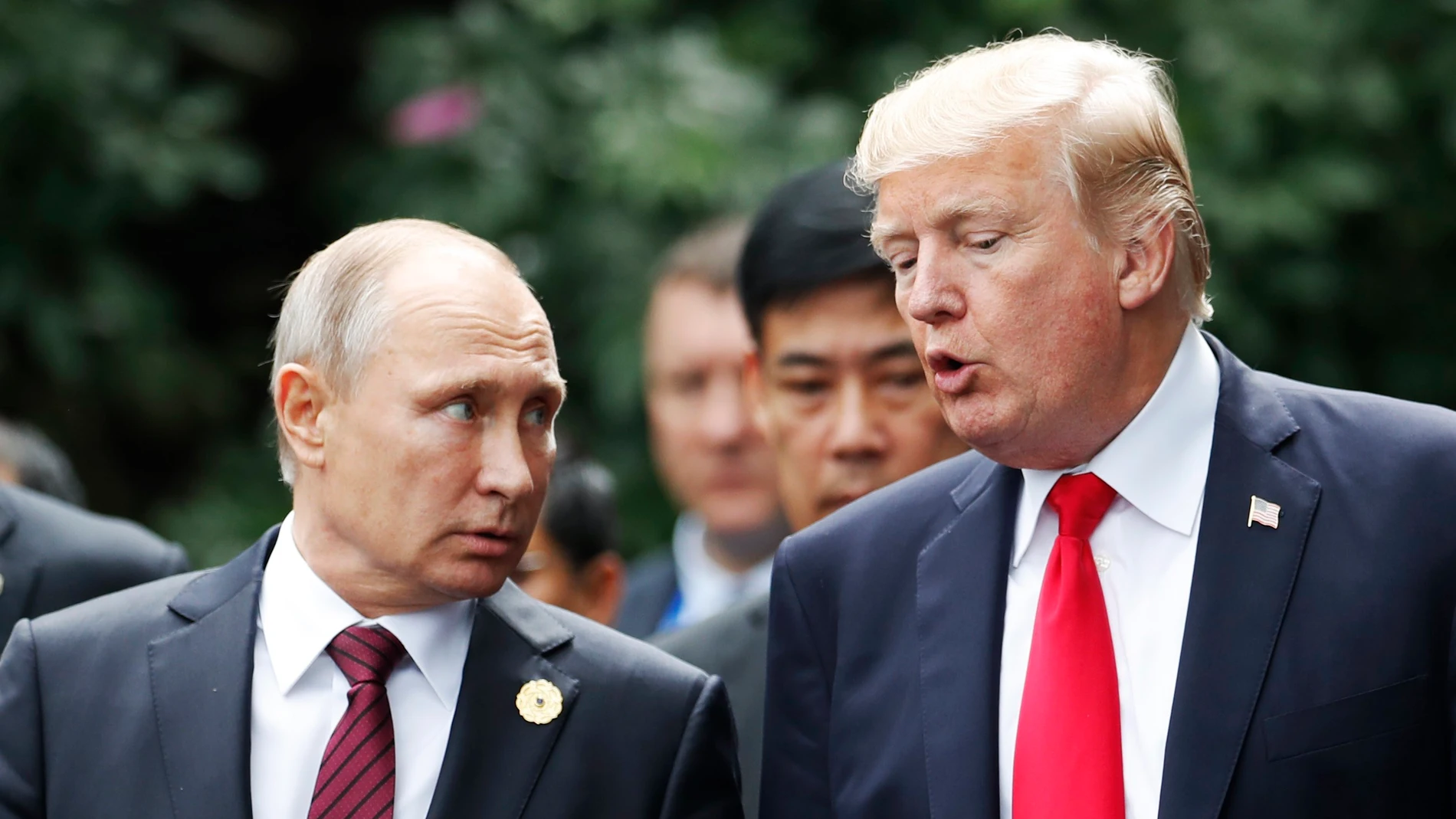 Los presidentes de Rusia, Vladímir Putin, y Estados Unidos, Donald Trump Los presidentes de Rusia, Vladímir Putin, y Estados Unidos, Donald Trump