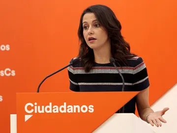 La líder de Cs en Cataluña, Inés Arrimadas La líder de Cs en Cataluña, Inés Arrimadas