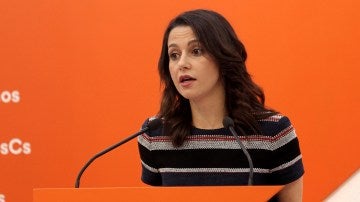 La líder de Cs en Cataluña, Inés Arrimadas