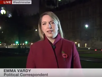 Una reportera de la BBC Una reportera de la BBC