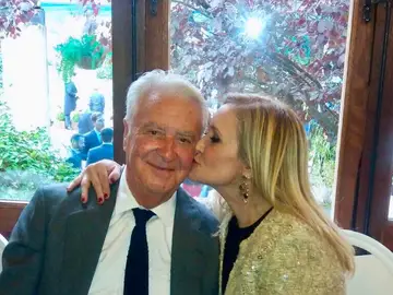Cristina Cifuentes con su familia fallecido Cristina Cifuentes con su familia fallecido