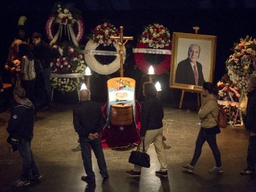 Funeral de Chiquito de la Calzada en la Parroquia de San Pablo