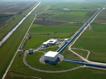 Imagen de la sede del proyecto VIRGO Imagen de la sede del proyecto VIRGO