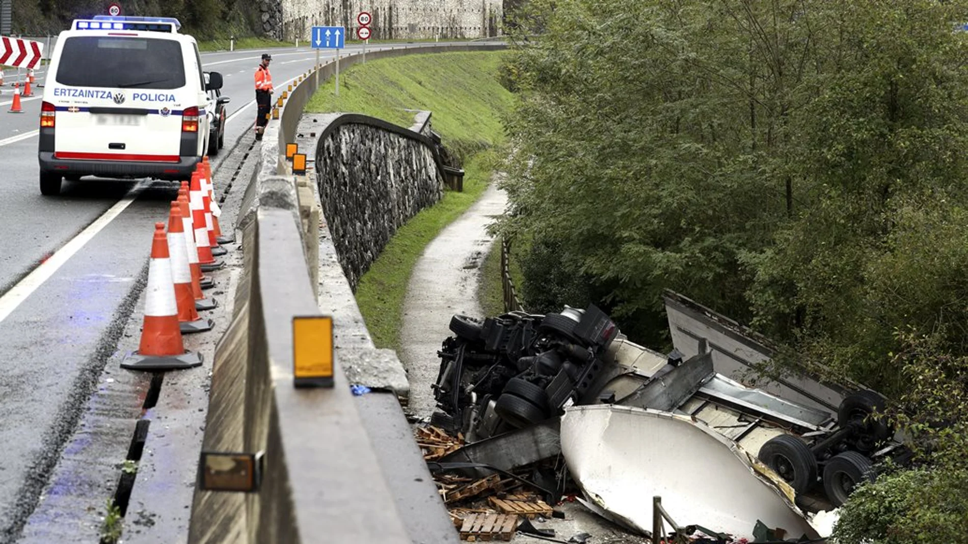 Accidente de tráfico en Irún Accidente de tráfico en Irún