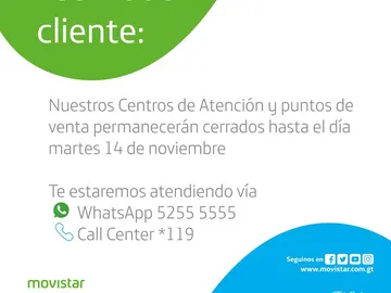Movistar Guatemala cierra temporalmente tras varios ataques armados Movistar Guatemala cierra temporalmente tras varios ataques armados