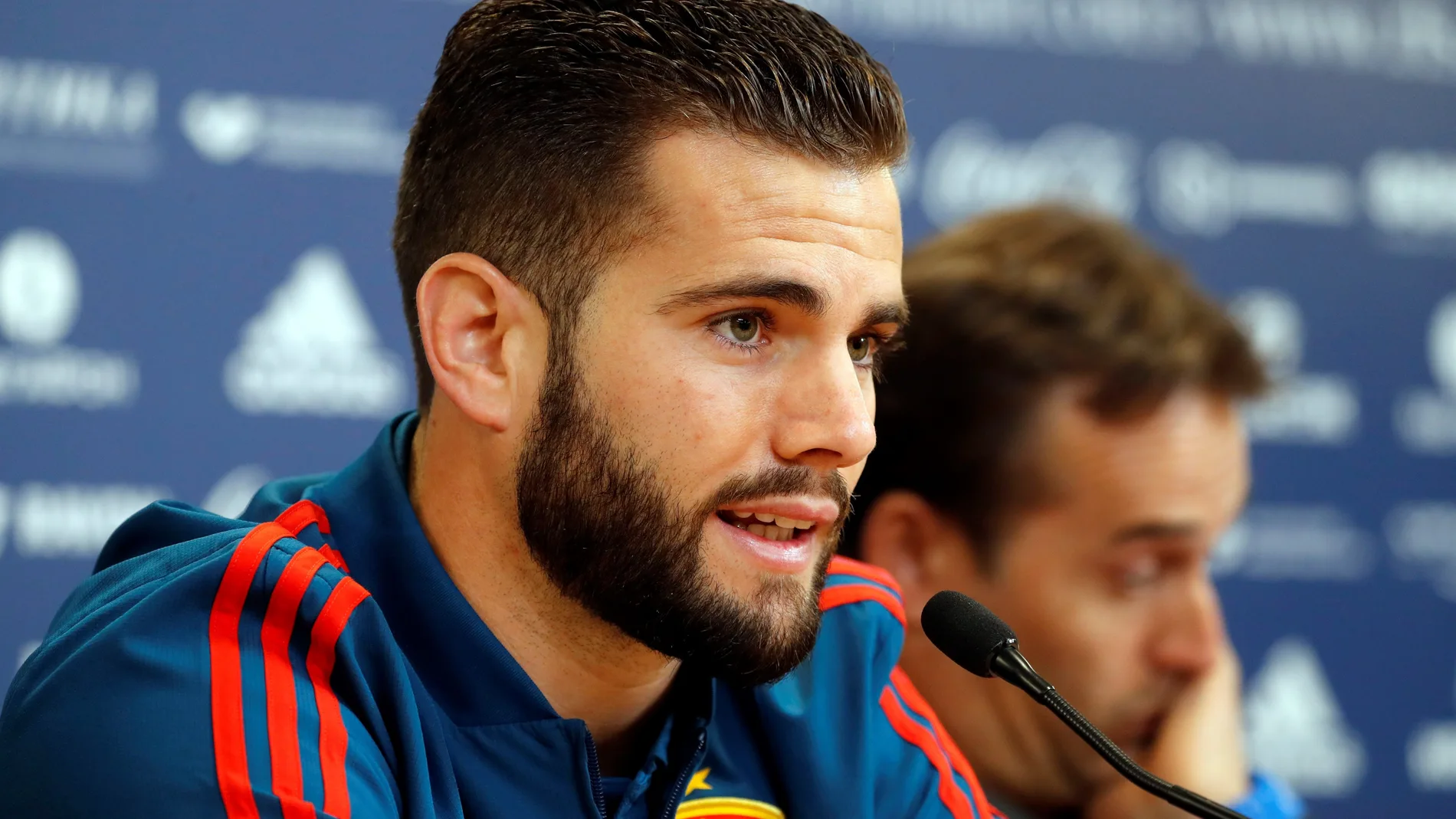 Nacho comparece ante los medios de comunicación Nacho comparece ante los medios de comunicación