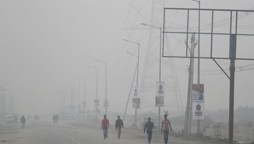 Contaminación en la India