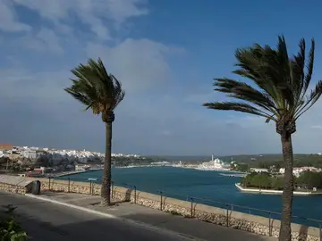 Alerta en Menorca por fuertes vientos Alerta en Menorca por fuertes vientos