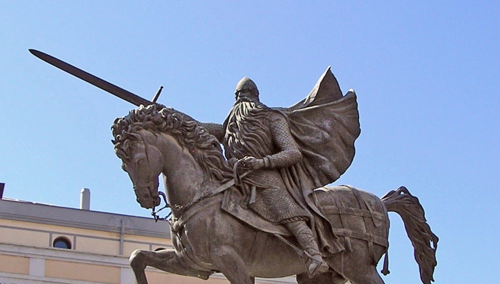 Estatua de El Cid Campeador en Burgos