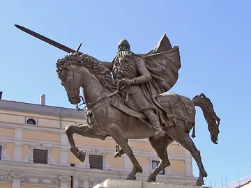 Estatua de El Cid Campeador en Burgos Estatua de El Cid Campeador en Burgos