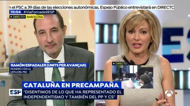 Espadaler (Units per Avançar), ante un posible pacto con ERC: 