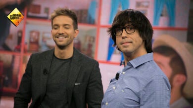 Luis Piedrahita crea la ilusión óptica más real bajo la atenta mirada de Pablo Alborán en 'El Hormiguero 3.0'