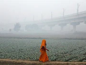 Contaminación en Nueva Delhi Contaminación en Nueva Delhi