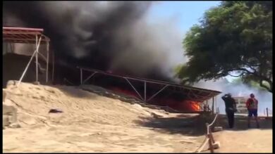 Un milenario complejo arqueológico peruano queda completamente destruido por un incendio