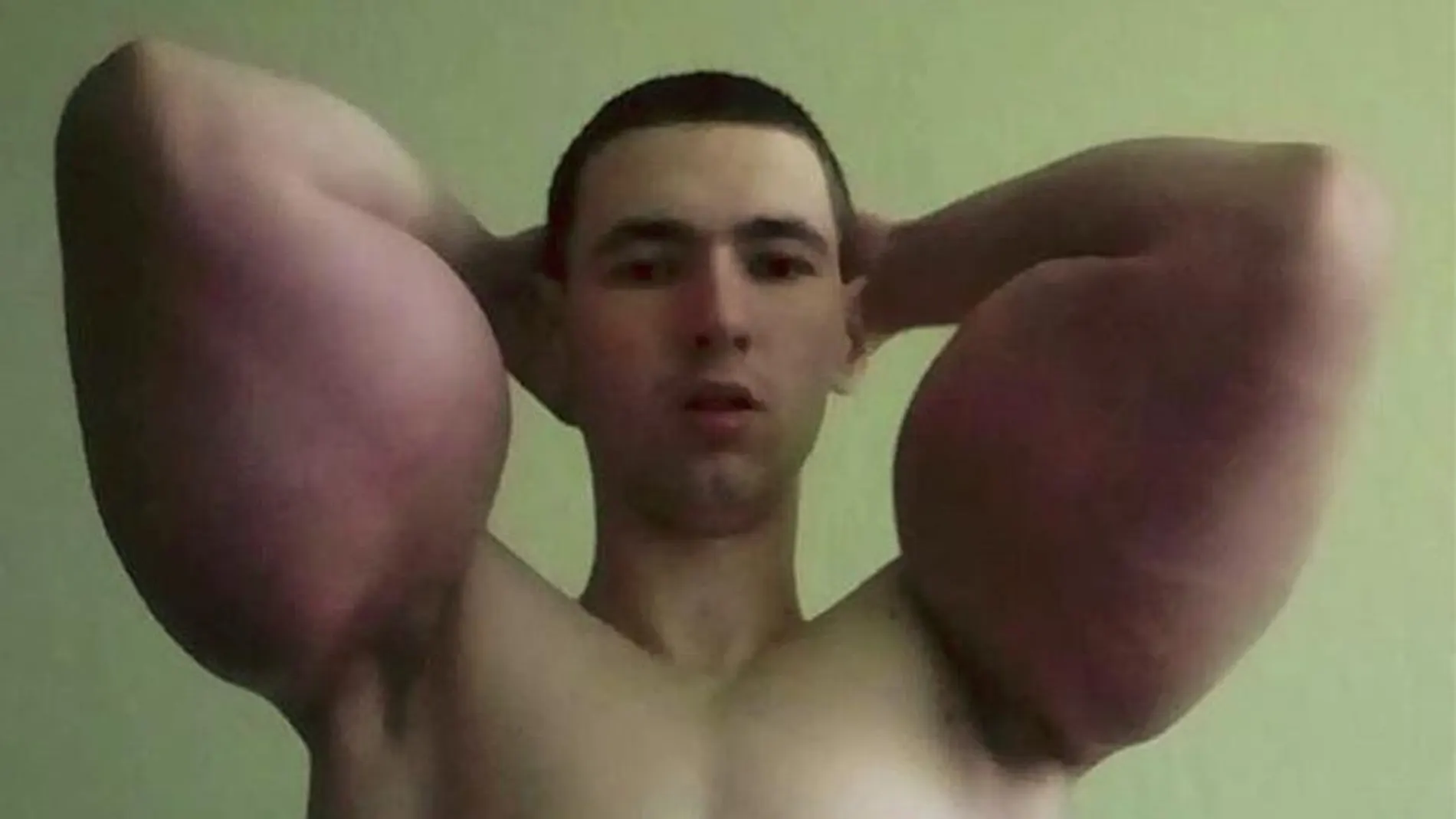 Kirill Tereshin, más conocido como el 'Popeye ruso' Kirill Tereshin, más conocido como el 'Popeye ruso'