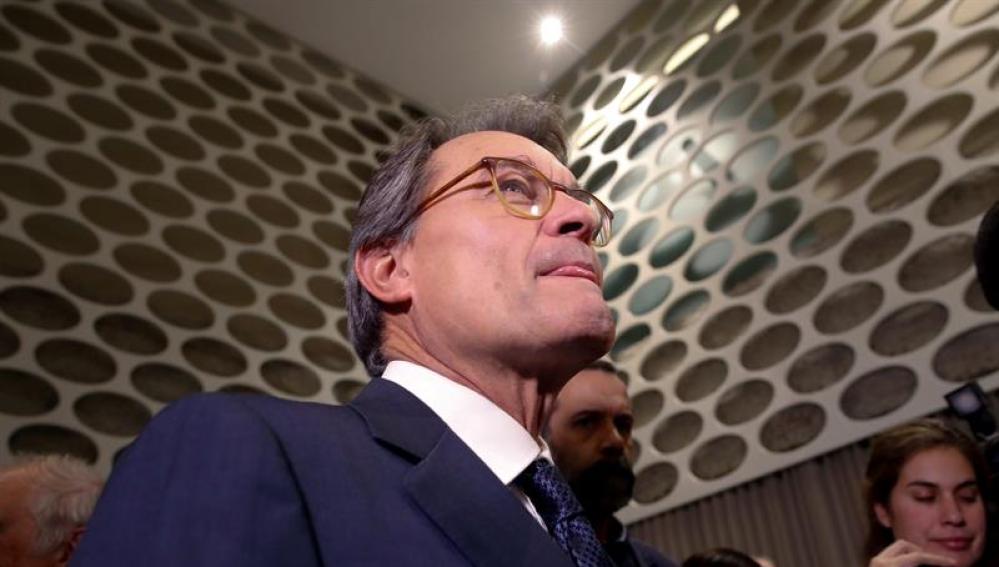 El expresidente de la Generalitat, Artur Mas