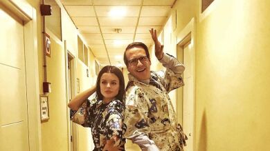 Joaquín Reyes y Adriana Torrebejano se convierten en las hermanas Olsen en 'Cuerpo de Élite' 