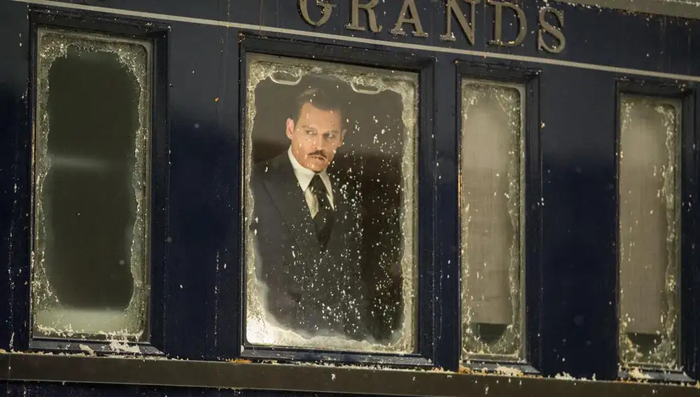Johnny Depp en 'Asesinato en el Orient Express'