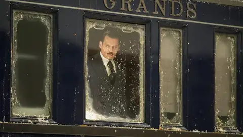 Johnny Depp en 'Asesinato en el Orient Express' Johnny Depp en 'Asesinato en el Orient Express'