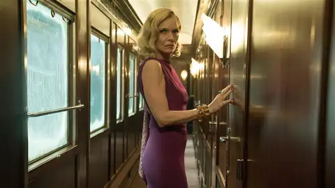 Michelle Pfeiffer en 'Asesinato en el Orient Express' Michelle Pfeiffer en 'Asesinato en el Orient Express'