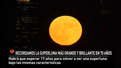 La superluna más grande y brillante de los últimos 70 años fue la de 2016