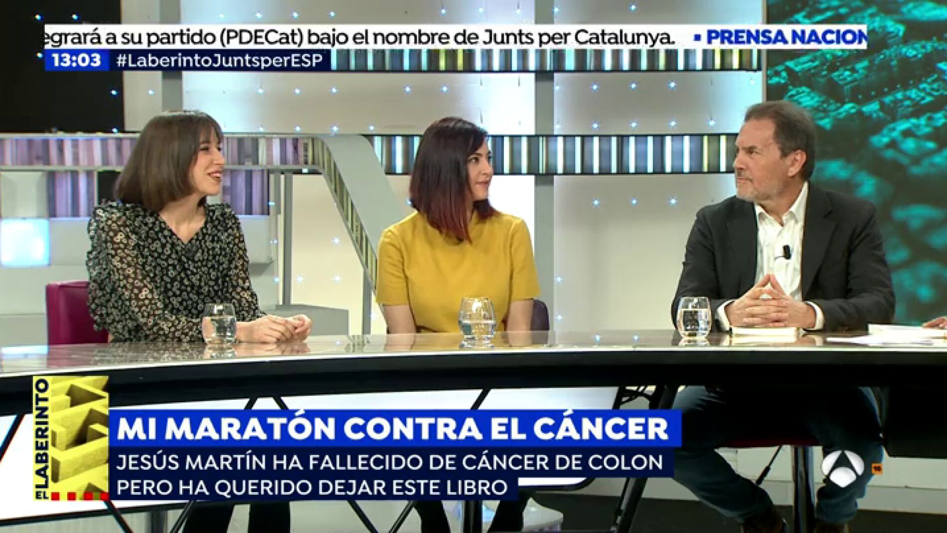'Mi marat&oacute;n contra el c&aacute;ncer', el libro del periodista Jes&uacute;s Mart&iacute;n Tapias