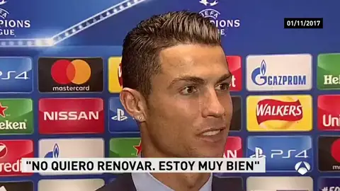 Cristiano Ronaldo se quiere ir del Real Madrid en junio Cristiano Ronaldo se quiere ir del Real Madrid en junio