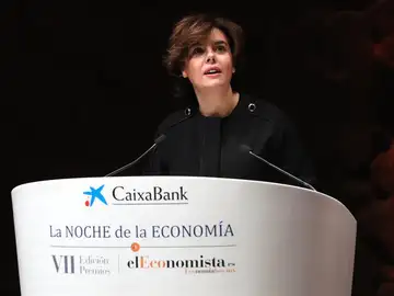 La vicepresidenta del Gobierno, Soraya Sáenz de Santamaría La vicepresidenta del Gobierno, Soraya Sáenz de Santamaría