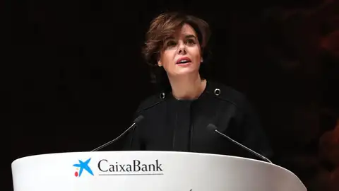 La vicepresidenta del Gobierno, Soraya Sáenz de Santamaría La vicepresidenta del Gobierno, Soraya Sáenz de Santamaría